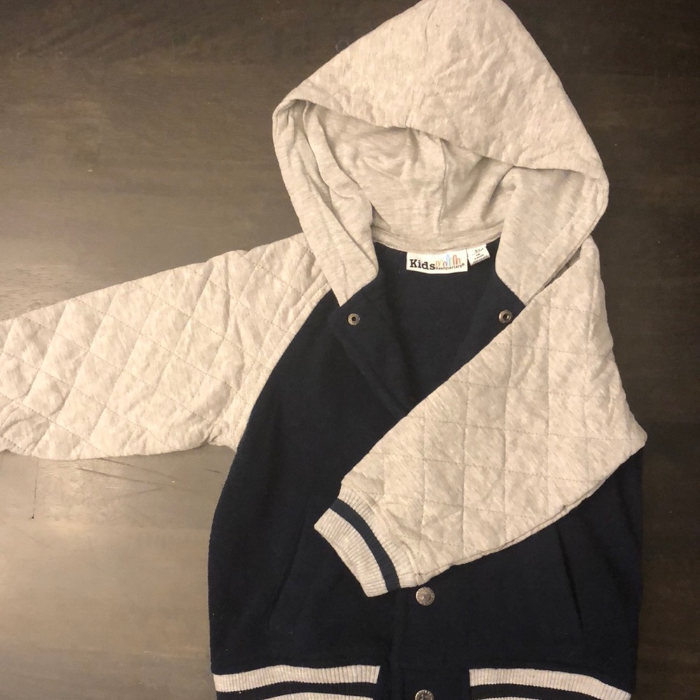 Fleece/quilted kids jacket. Size 3t.